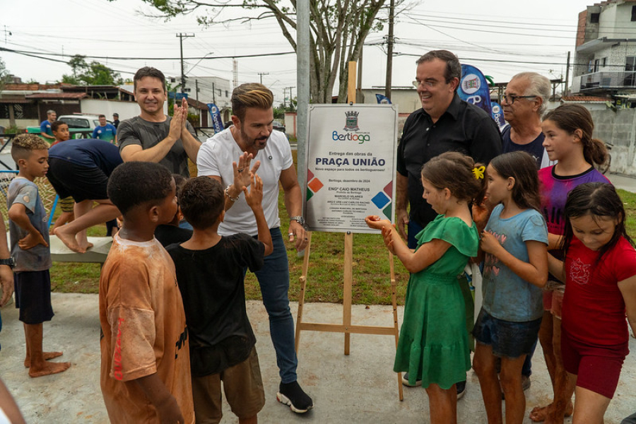 Prefeitura de Bertioga entrega nova opção de lazer para moradores