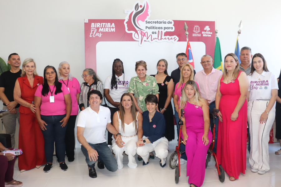 PREFEITURA ENTREGA PRÉDIO DA SECRETARIA DA MULHER EM BIRITIBA MIRIM