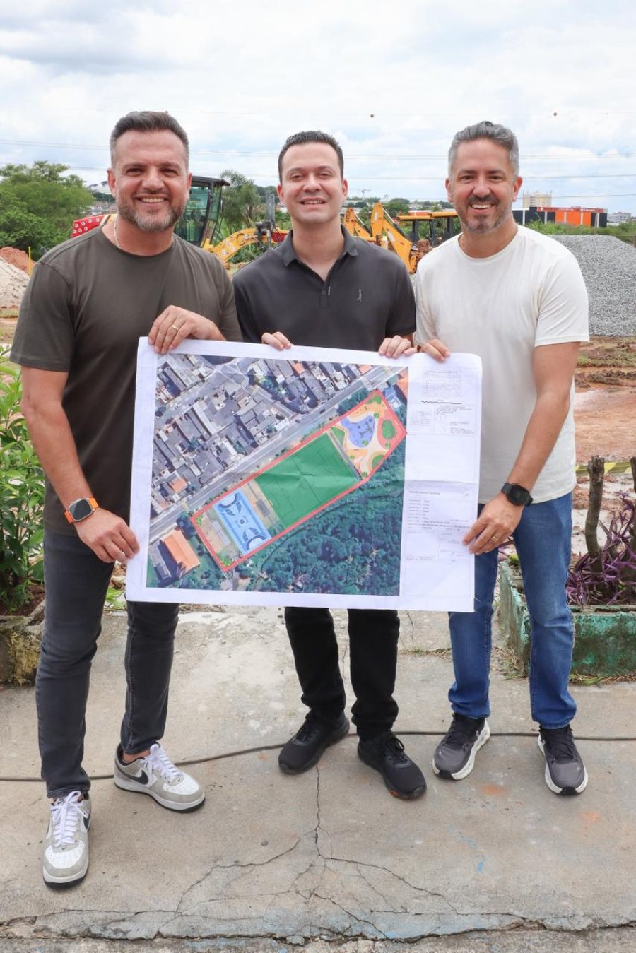 Itaquá inicia obra que leva esporte e lazer ao Jardim Maragogipe