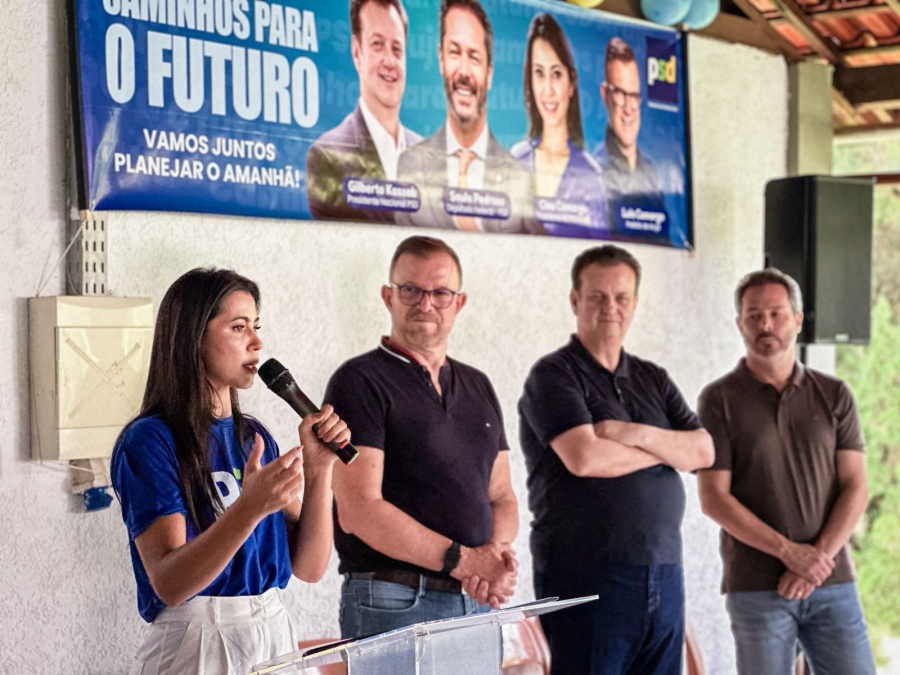 Kassab e Saulo Pedroso participam de encontro do PSD em Arujá com foco no futuro da região e fortalecimento do partido