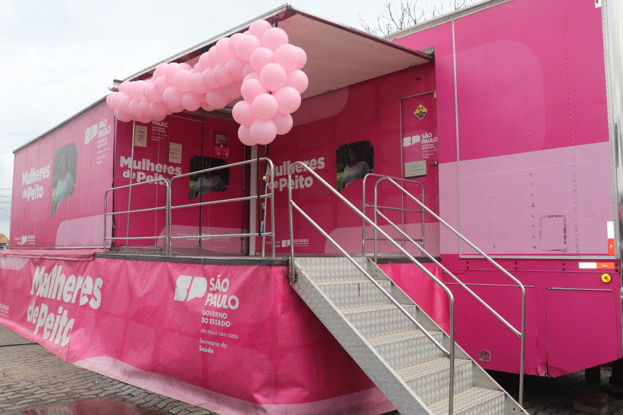 A CARRETA DA MAMOGRAFIA JÁ CHEGOU AO MUNICÍPIO!