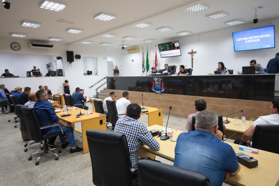 Na 1ª sessão do ano, Câmara de Suzano concentra requerimentos em melhorias urbanas e infraestrutura dos bairros