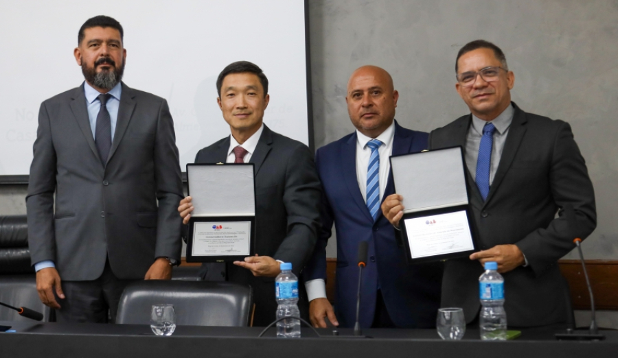 Secretários municipais de Segurança de Mogi das Cruzes recebem homenagem da OAB Mogi