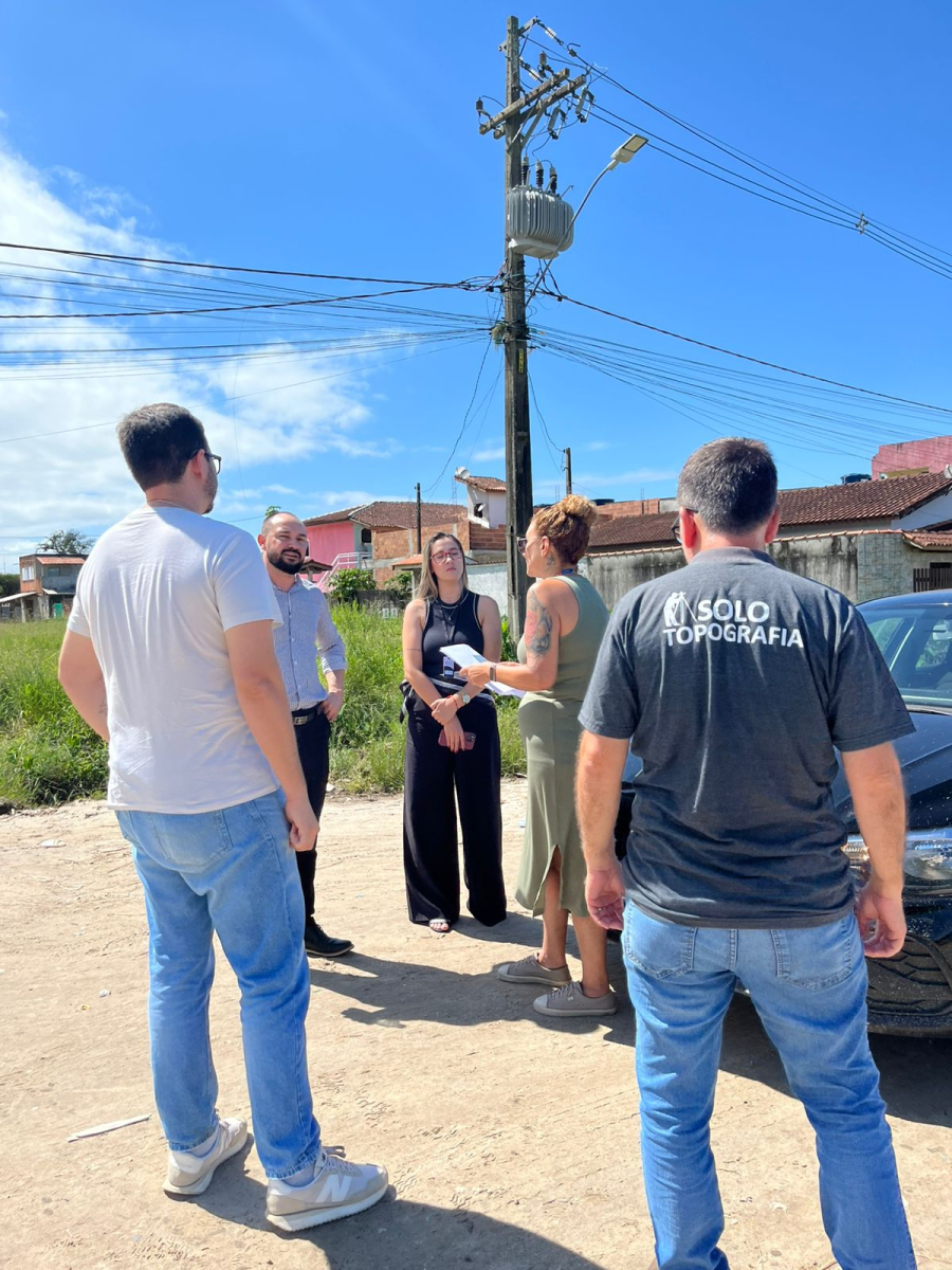 Visita técnica marca avanço da regularização fundiária em Boraceia