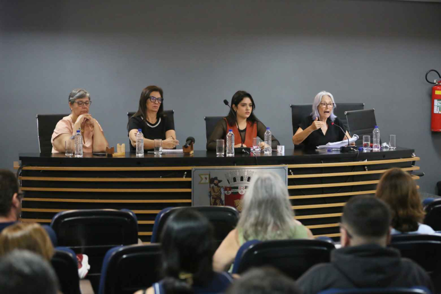 Secretaria Municipal de Educação presta contas na Câmara