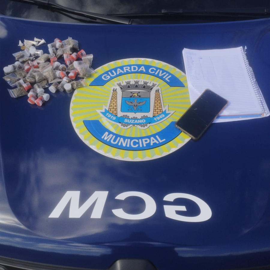 GCM localiza 79 porções de entorpecentes no Miguel Badra