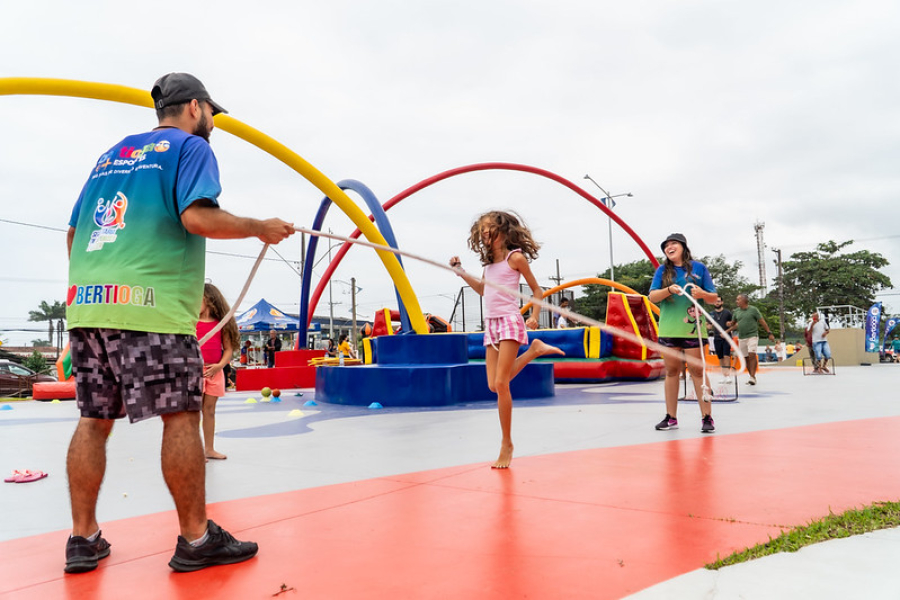 Projeto Ruas e Praças de Lazer oferece atividades esportivas em diversos bairros de Bertioga