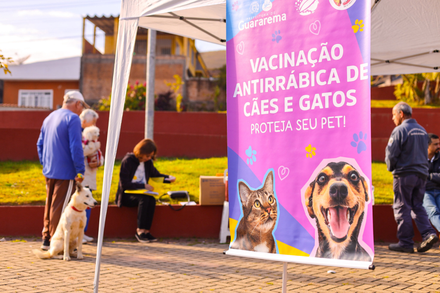 Prefeitura de Guararema segue com vacinação antirrábica itinerante em março