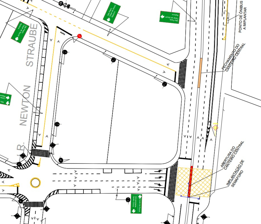 Prefeitura promove mudanças viárias no Nova Mogilar para melhorar a fluidez do trânsito