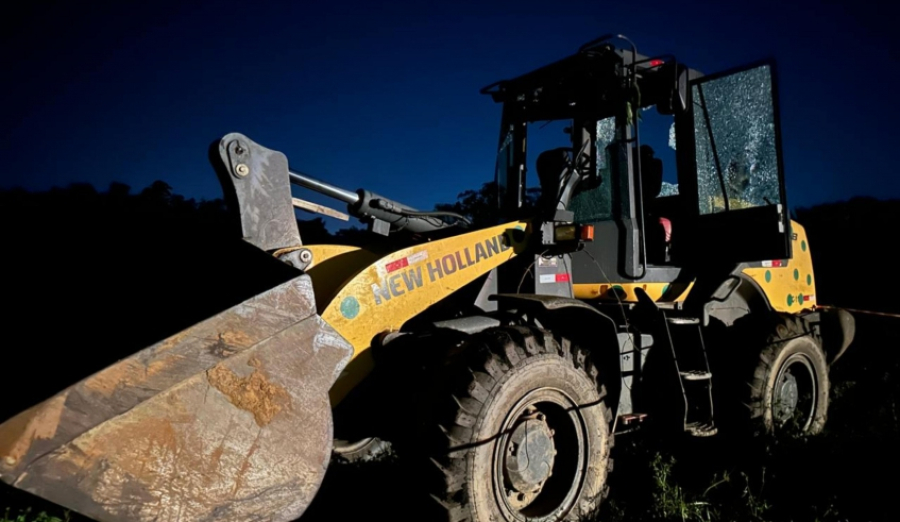 Guarda Civil Municipal recupera em Quatinga maquinário público furtado