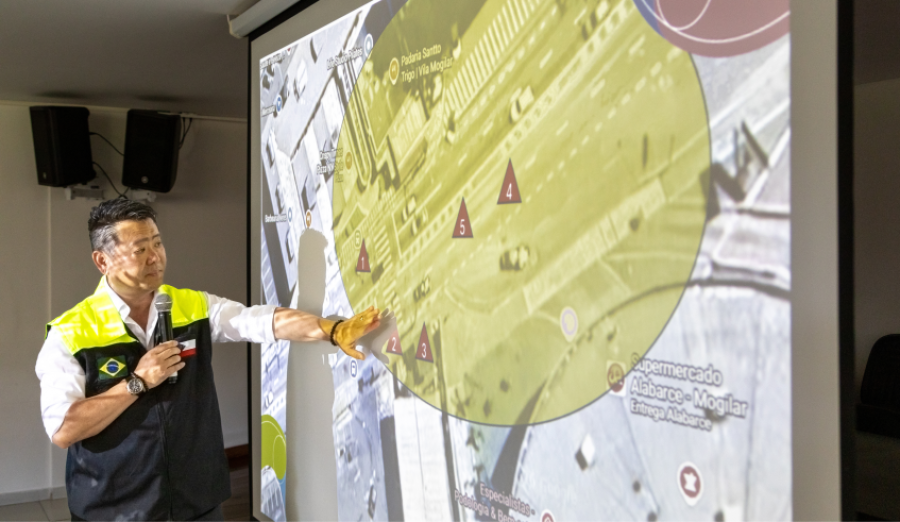 Secretaria de Mobilidade apresenta novo fluxo viário para organizar tráfego de veículos no Nova Mogilar