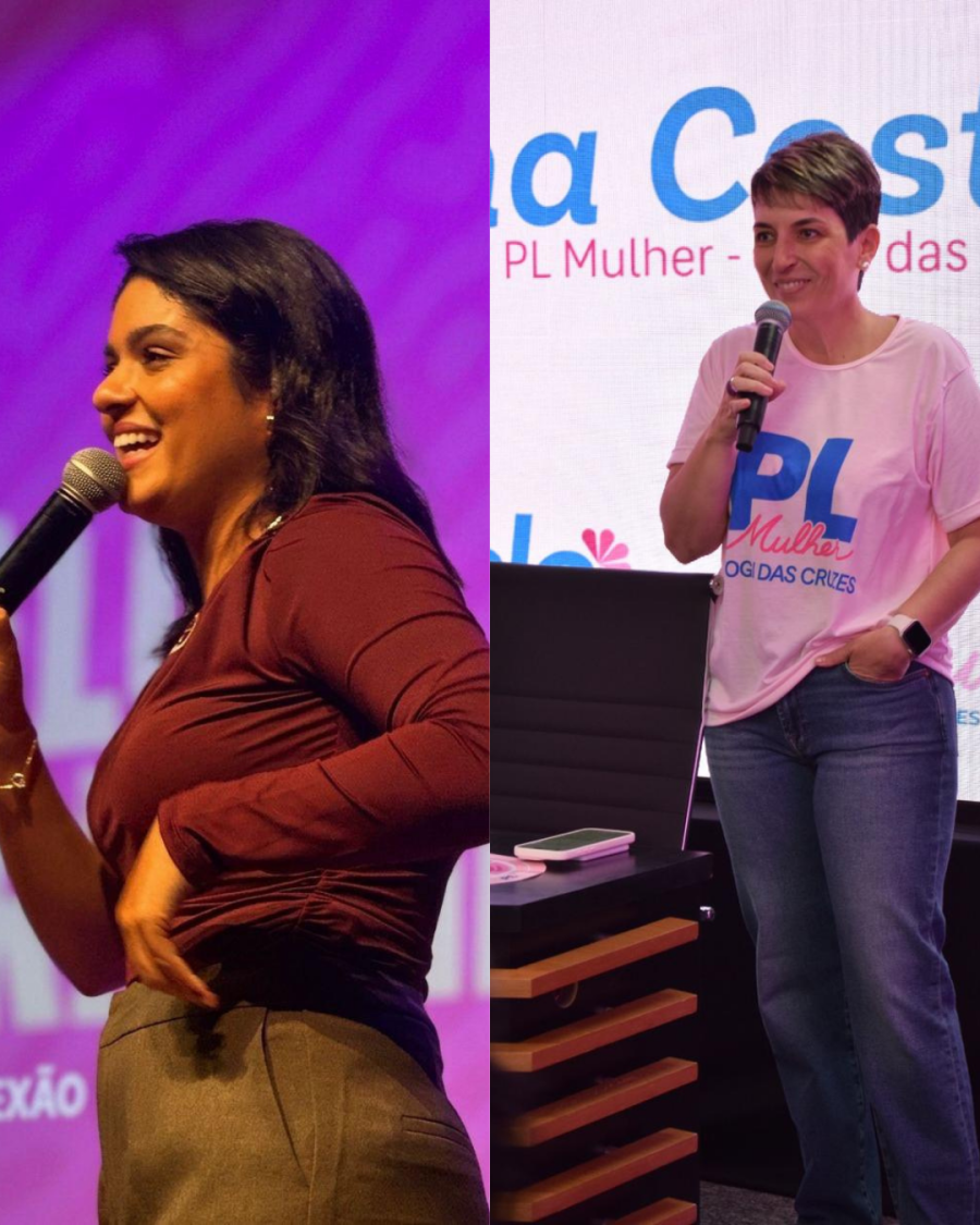 Malu Fernandes e Dana Costa lideram campanha “Sapatos Rosas” contra violência à mulher em Mogi