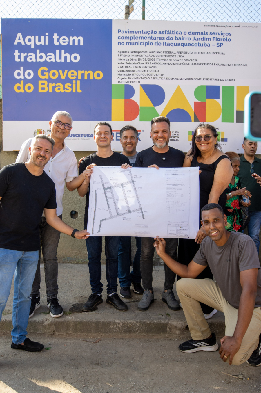 Itaquá autoriza recapeamento de sete vias no Jardim Fiorelo com investimento de R$ 2,4 milhões