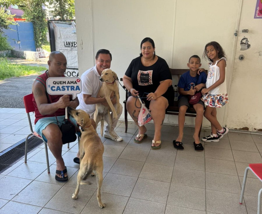 Vereador Marcel da ONG acompanha mutirão de castração na região central