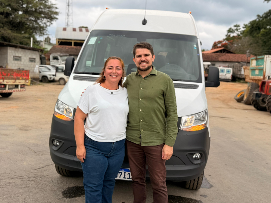 Prefeito de Salesópolis anuncia novas vans da saúde para transporte de pacientes