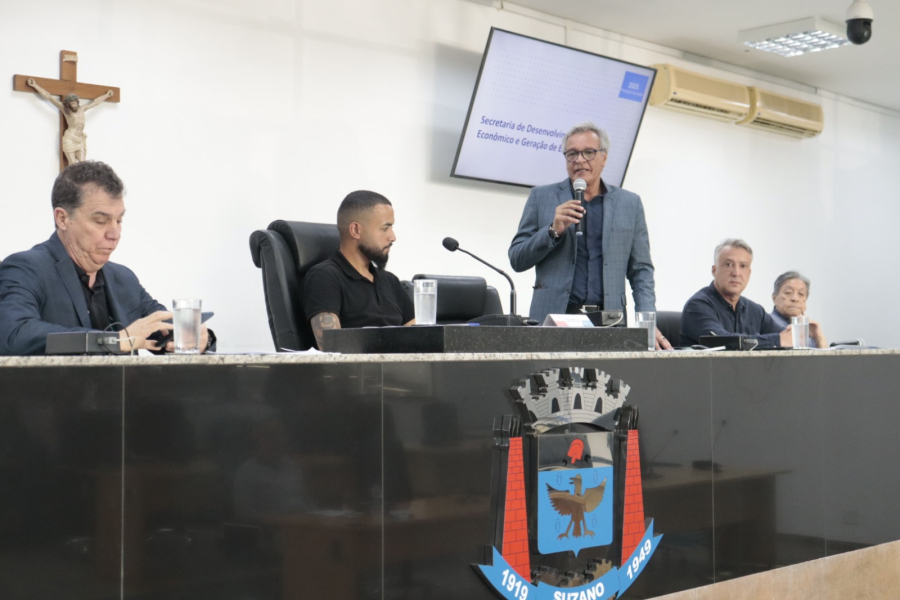 Câmara de Suzano terá audiência de prestação de contas da Secretaria de Desenvolvimento Econômico amanhã (28)