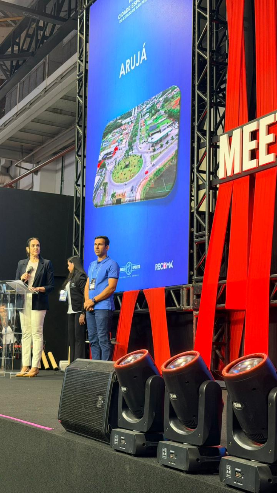 Arujá se consolida como polo esportivo recebendo o título de Cidade Esportiva no Arnold Sports Festival South America