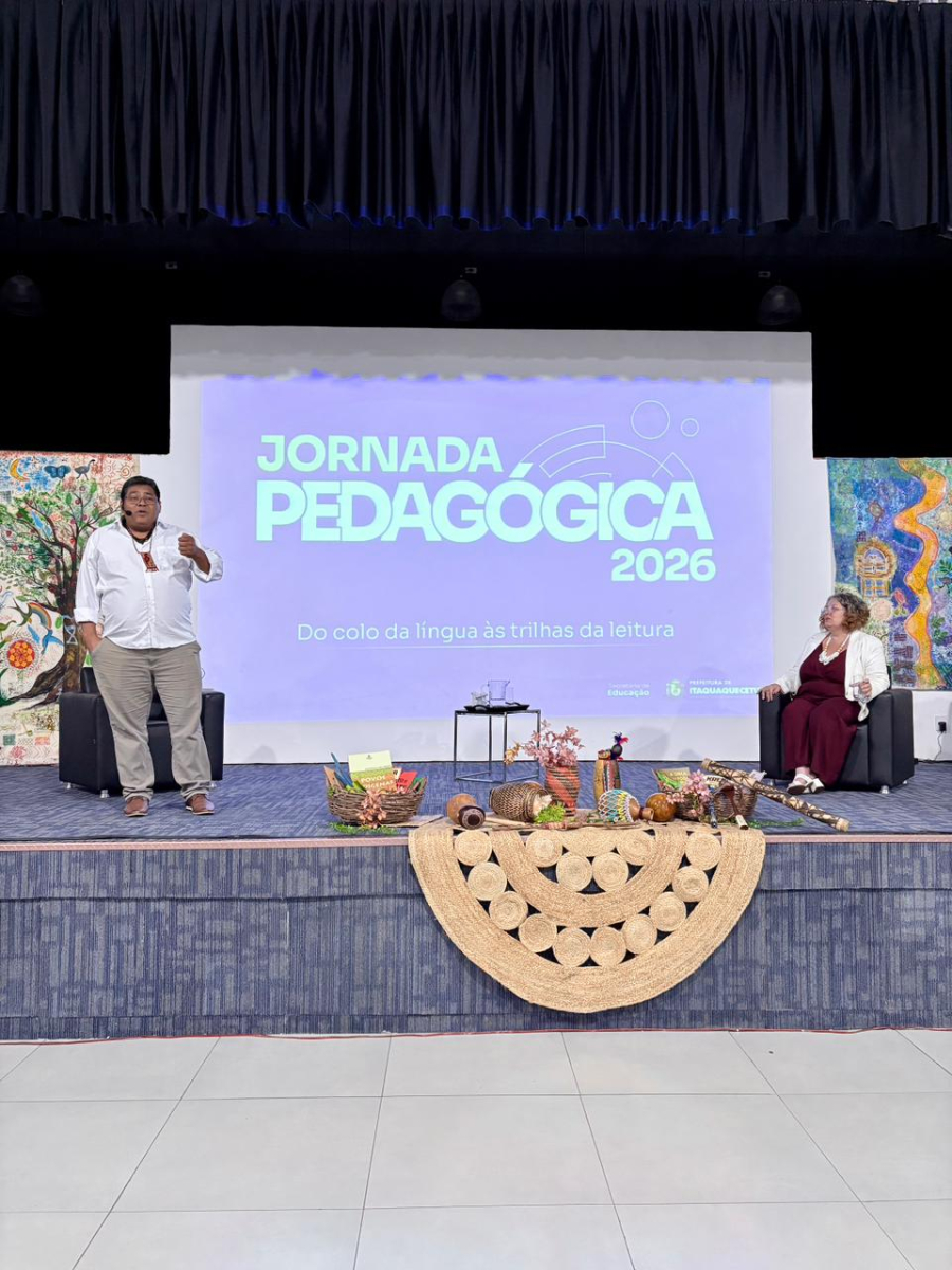 Jornada Pedagógica fortalece práticas de alfabetização e formação leitora em Itaquá