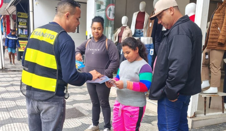 Maio Amarelo: Ato pela Paz no Trânsito leva conscientização para cerca de 1,2 mil pessoas