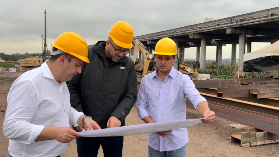 Deputado Maurício Neves visita novos espaços públicos ao lado do prefeito Saulo Souza e reforça parceria pelo desenvolvimento de Poá