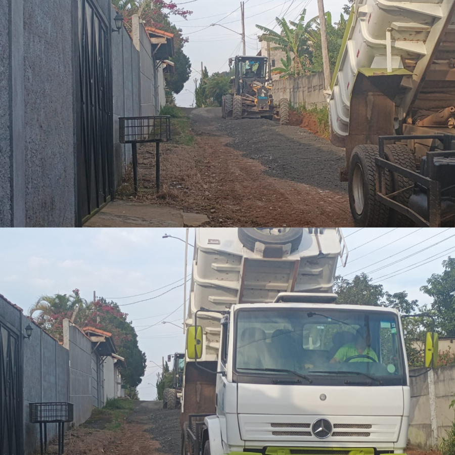 Ruas do Recreio Internacional recebem nivelamento e cascalhamento a pedido do vereador Pacola