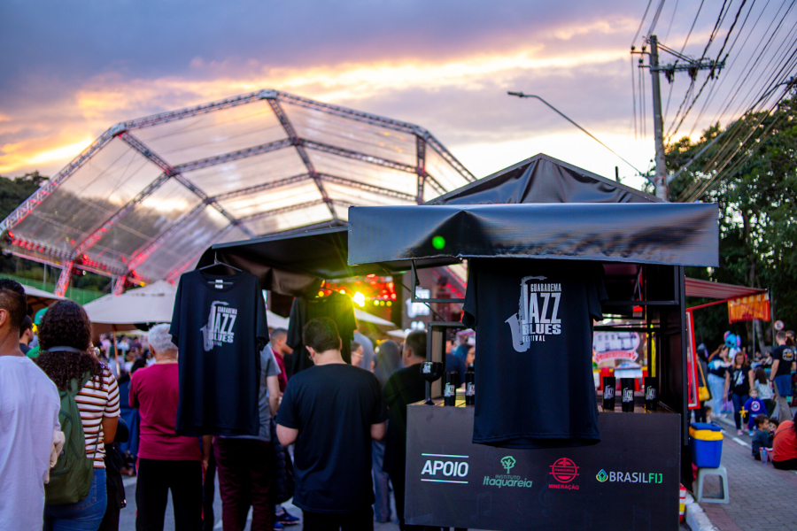3º Guararema Jazz & Blues Festival terá dois espaços gastronômicos e souvenirs oficiais