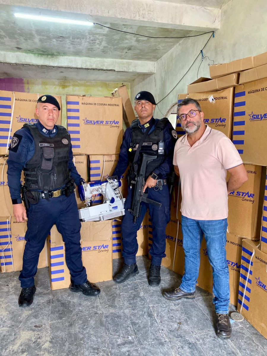 GCM de Itaquá apreende R$ 130 mil em mercadorias no Kemel; um homem foi preso