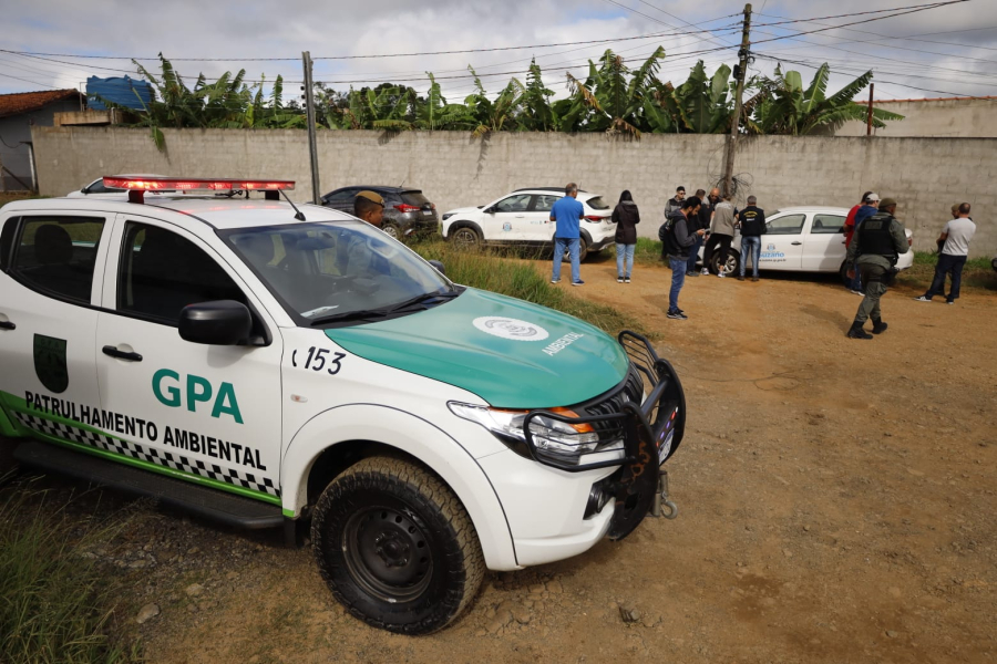 Fiscalização interrompe crimes ambientais nas estradas Odílio Cardoso e Keida Harada