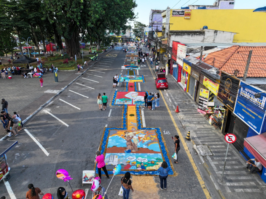 Itaquá realiza 35º Encontro de Tapetes de Corpus Christi nesta quinta (4)