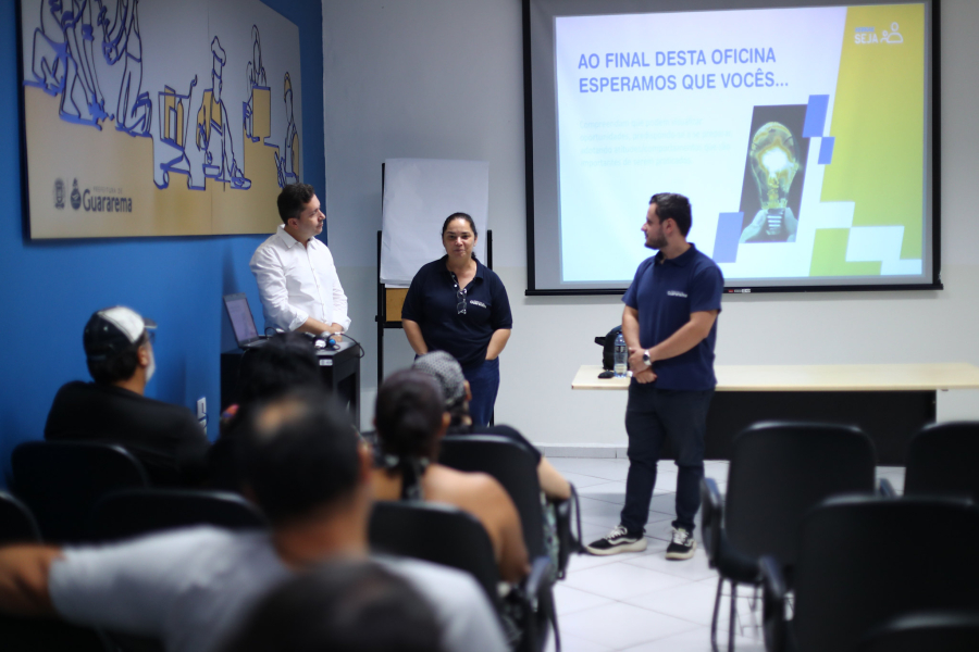 Prefeitura de Guararema promove oficinas sobre organização de negócios e gestão financeira