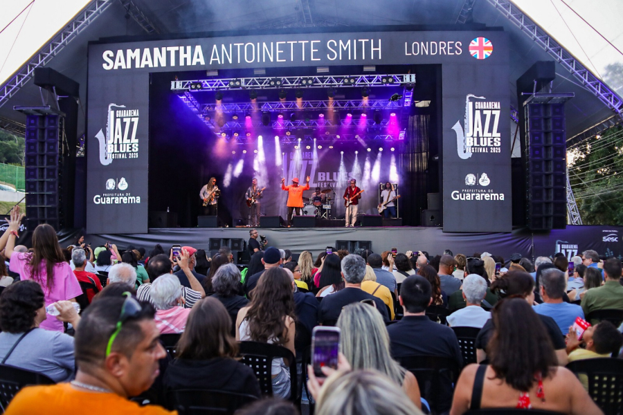 3º Guararema Jazz & Blues Festival começa nesta quinta-feira com programação durante todo o dia