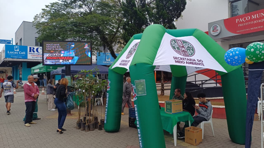 Prefeitura de Santa Isabel promove conscientização em Semana do Meio Ambiente