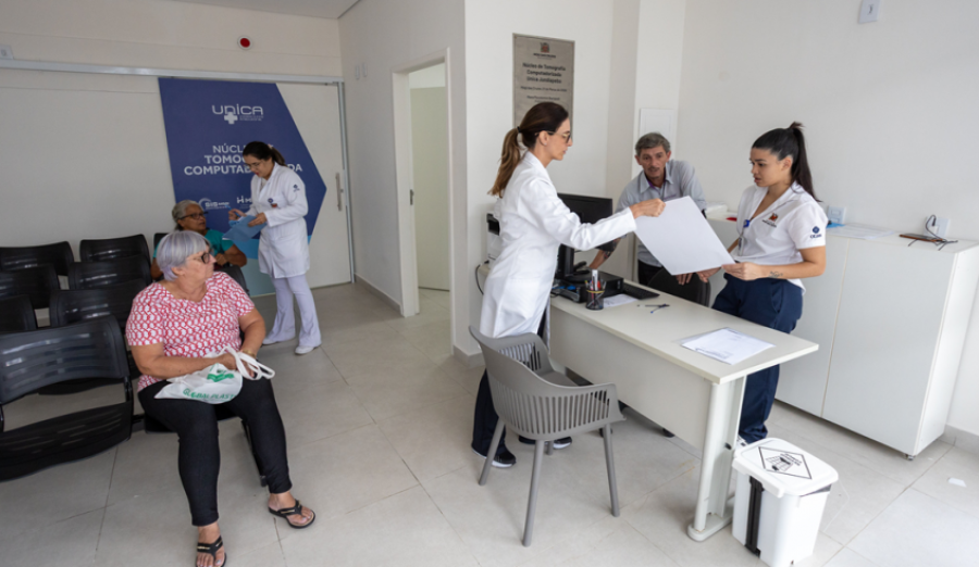 Núcleo de Tomografia realiza 744 exames em dois meses e amplia acesso de mogianos a diagnóstico