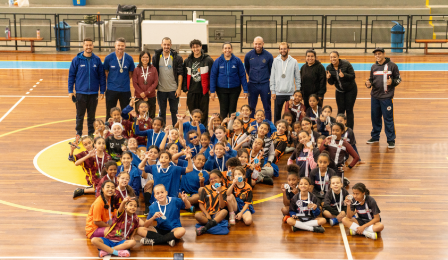 EM Dr. Isidoro Boucault e CEMPRE Drª Ruth Cardoso vencem no futsal na Olimpíada e Paralimpíada Pequenos Esportistas