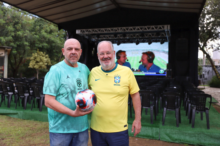 Fan Fest Guararema está pronta para receber torcedores com telão e decoração temática