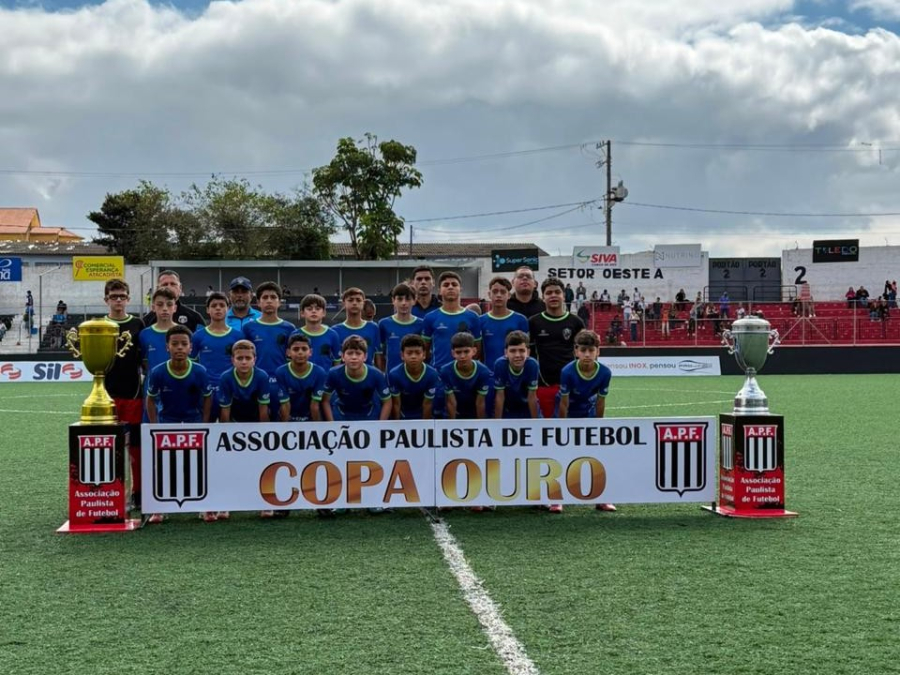 Itaquá conquista a Copa Ouro Sub-13 nos pênaltis e celebra mais um título no futebol de base