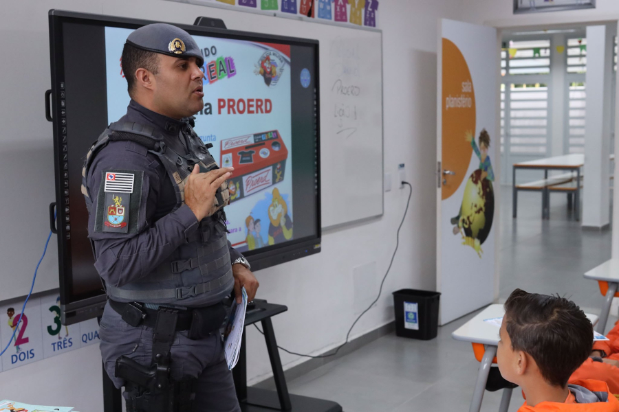Estudantes da Rede Municipal de Guararema participam de nova edição do Proerd