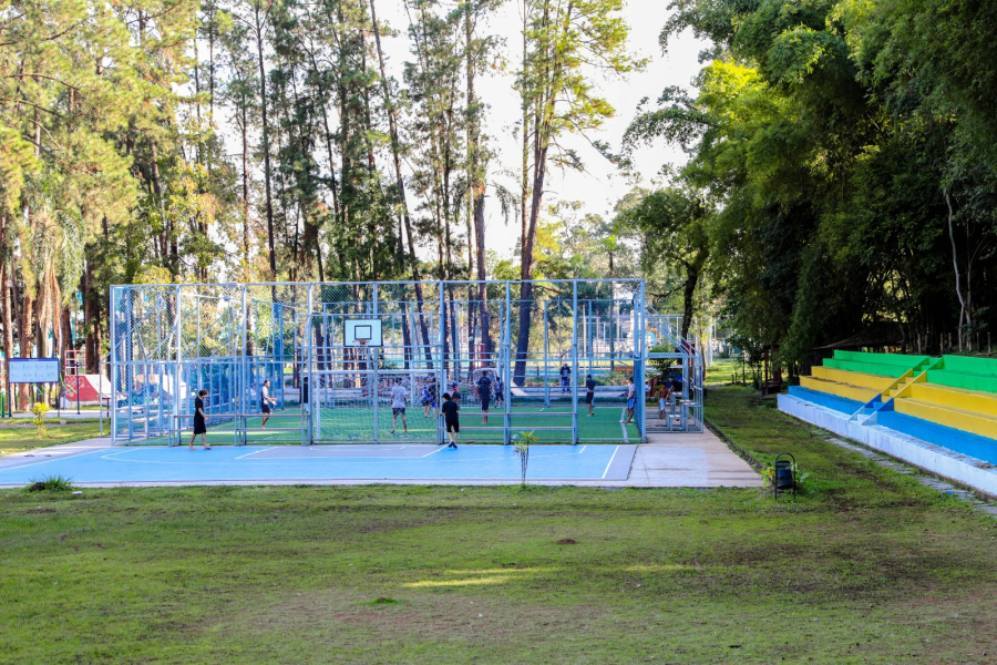 Parque Municipal Nosso Recanto oferece lazer, esporte e contato com a natureza em Ferraz de Vasconcelos