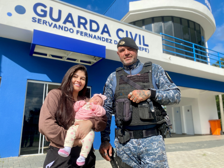 GCM de Itaquá salva bebê de 2 meses após engasgo e garante suporte médico imediato
