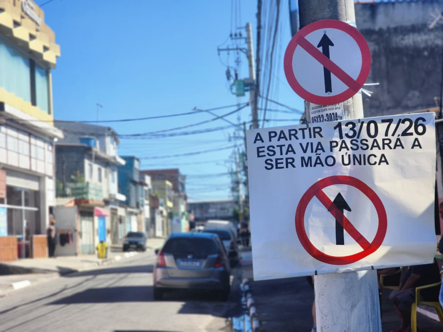 Ruas Valdemiro Pereira Lima e Maria Pereira Spaolonzi terão direção alteradas nesta segunda-feira