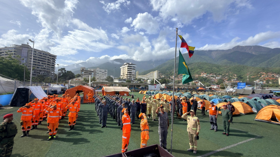 Corpo de Bombeiros da PMESP retorna ao Brasil após 15 dias de missão humanitária na Venezuela