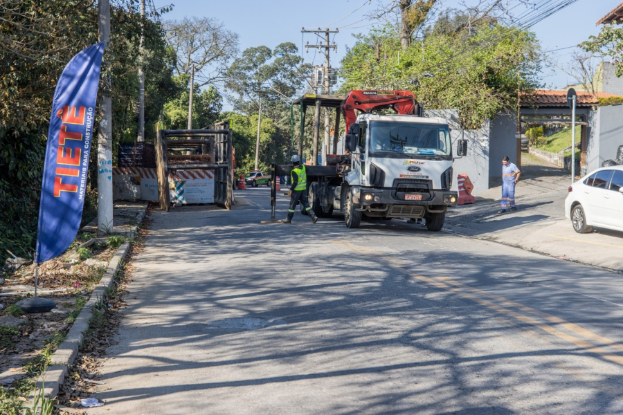 Interdição na rodovia Alberto Hinoto começa nesta quarta (29) para obras da Sabesp em Itaquá
