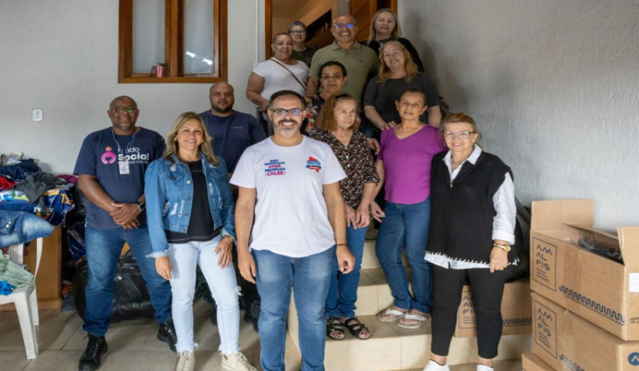 Campanha do Agasalho entra na reta final com entrega no Jardim Camila