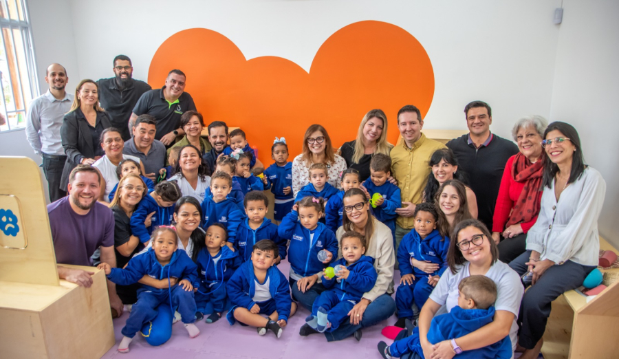 Prefeitura de Mogi das Cruzes inaugura Bebeteca e Espaços de Brincar em Cezar de Souza