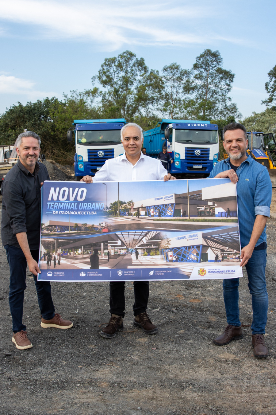Itaquá assina ordem de serviço para construção do Terminal Urbano Antero Saraiva