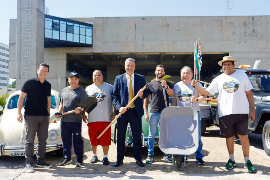 Parque do Mirante recebe doação de equipamentos para zeladoria