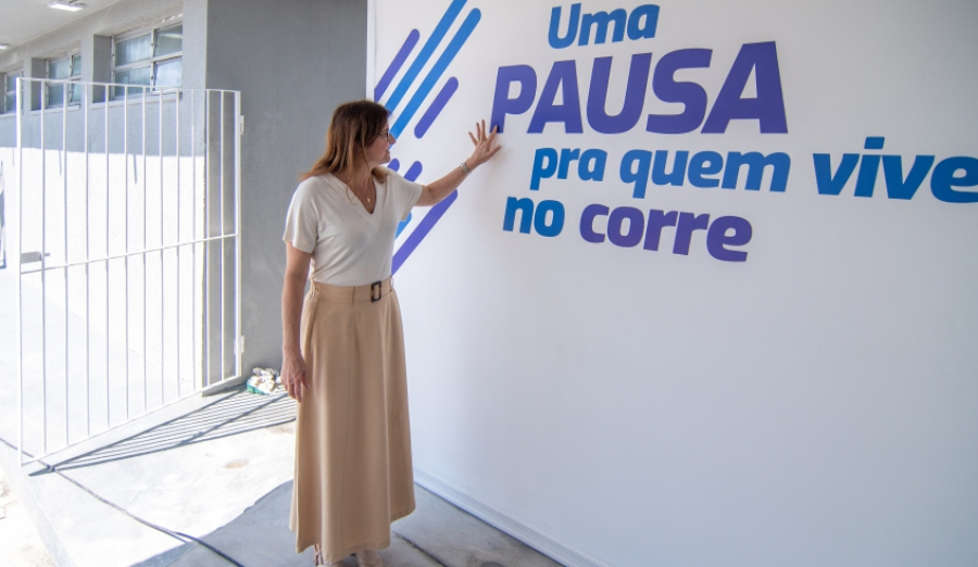 Mara Bertaiolli realiza vistoria técnica ao Pit Stop, que será inaugurado na próxima terça-feira (01/9), às 15h
