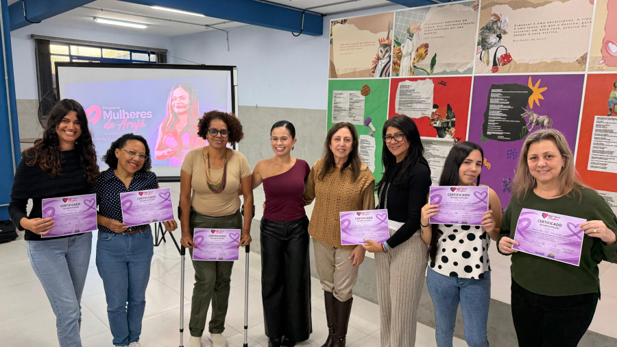 ARUJÁ CONCLUI FORMAÇÃO VOLTADA À AUTONOMIA E AO PROTAGONISMO FEMININO