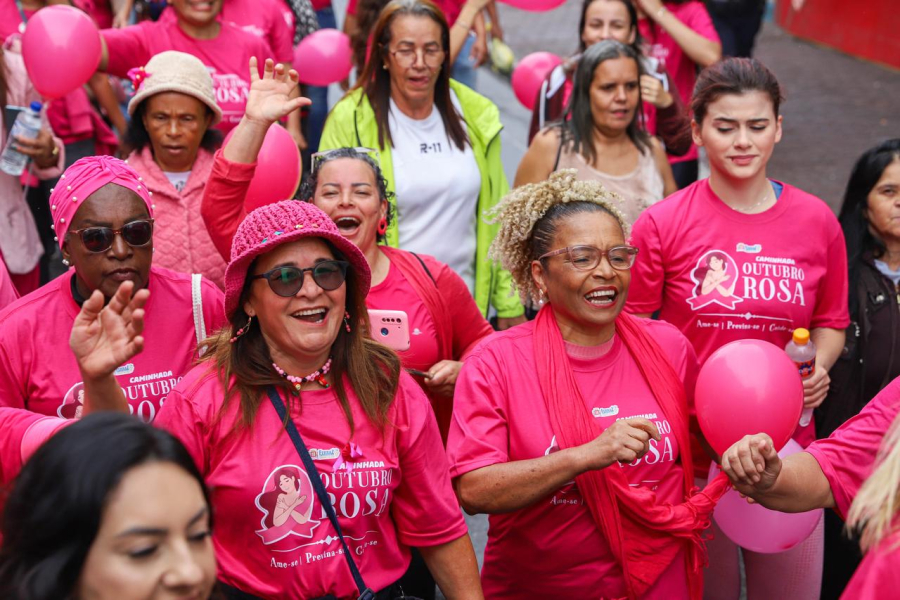 6ª Caminhada do Outubro Rosa mobiliza Ferraz no dia 6 de outubro