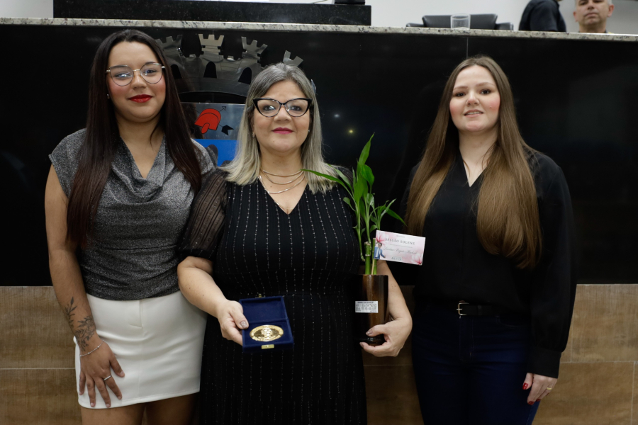 Presidente do Conseg Centro recebe Medalha Antônio Marques Figueira da Câmara de Suzano